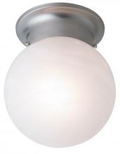 Trans Globe 3607 BN - 1LT FLUSH-6""GLOBE-MBZD GLS